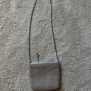 Silver studded purse